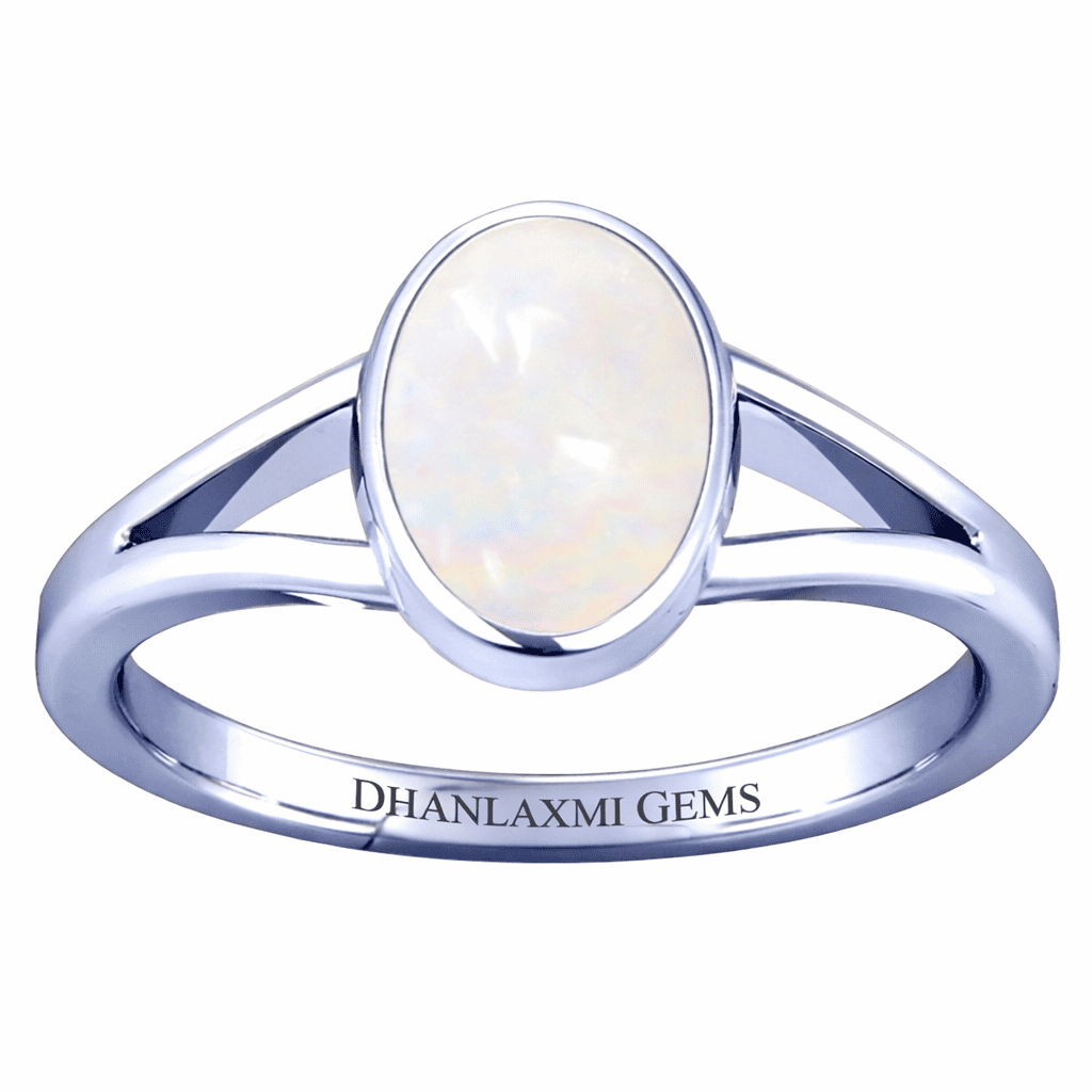 Certified Opal Ring in Silver