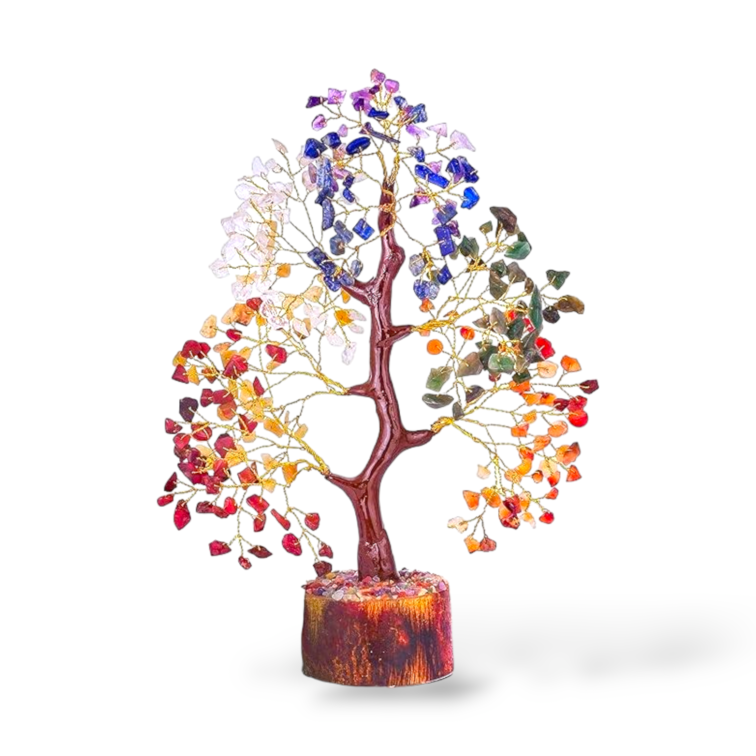 7 Chakra Tree - Healing Gemstones