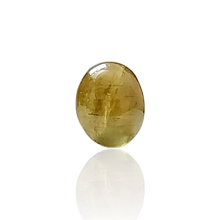 Apatite Cat's Eye (Lahsuniya) - 4.94 Carat (5.42 Ratti) - Origin - India