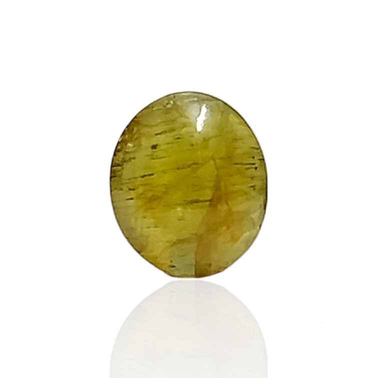 Apatite Cat's Eye (Lahsuniya) - 5.5 Carat (6.04 Ratti) - Origin - India