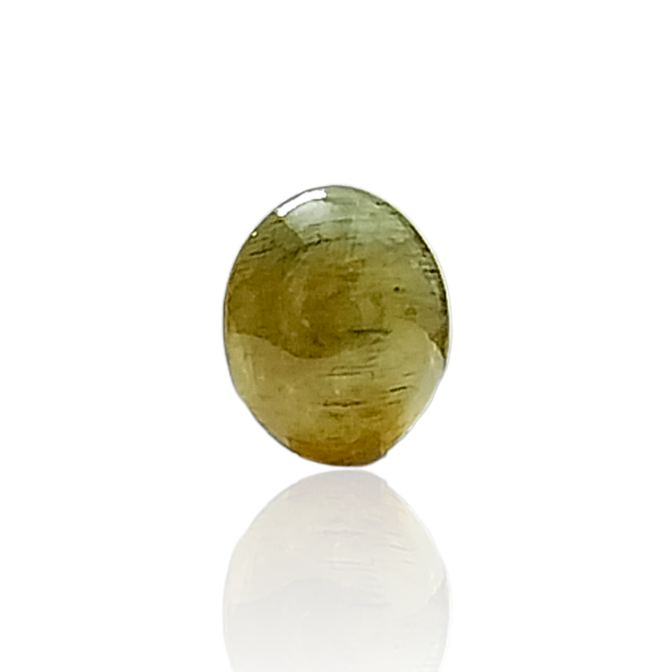 Apatite Cat's Eye (Lahsuniya) - 7.87 Carat (8.64 Ratti)-Origin-India