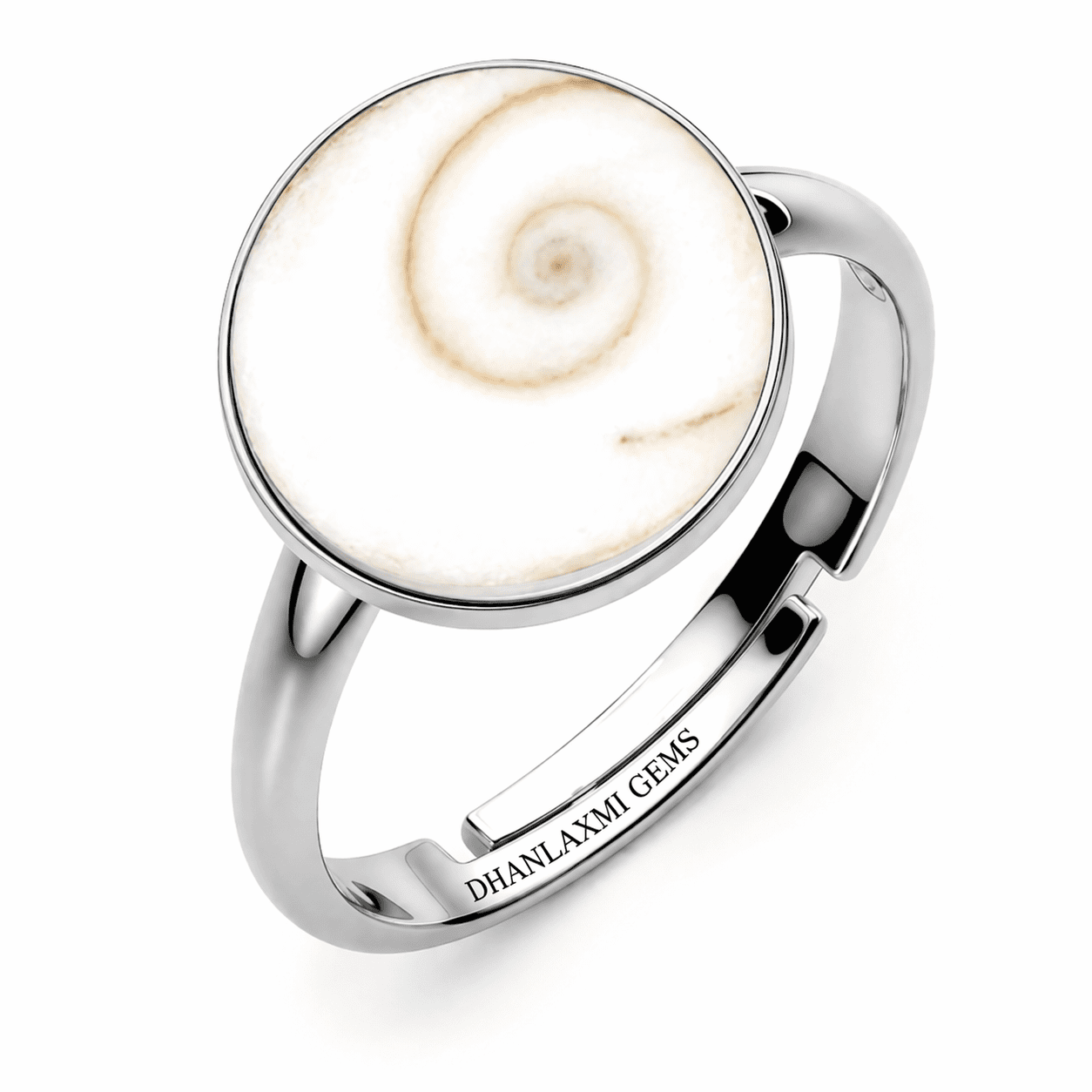 Gomti Chakra Ring - Adjustable
