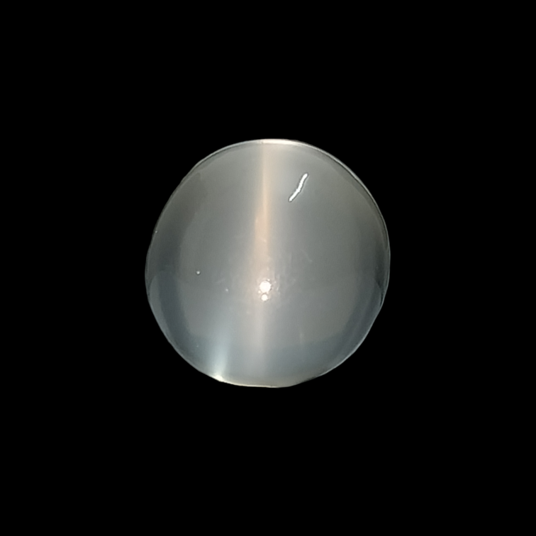 Moonstone Cat's Eye (Lahsuniya) - 5.54 Carat (6.09 Ratti)-Origin-India