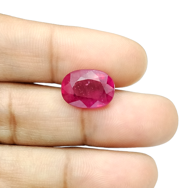 Ruby (Manik)-7.82 Carat (8.59 Ratti)-Origin-Bangkok
