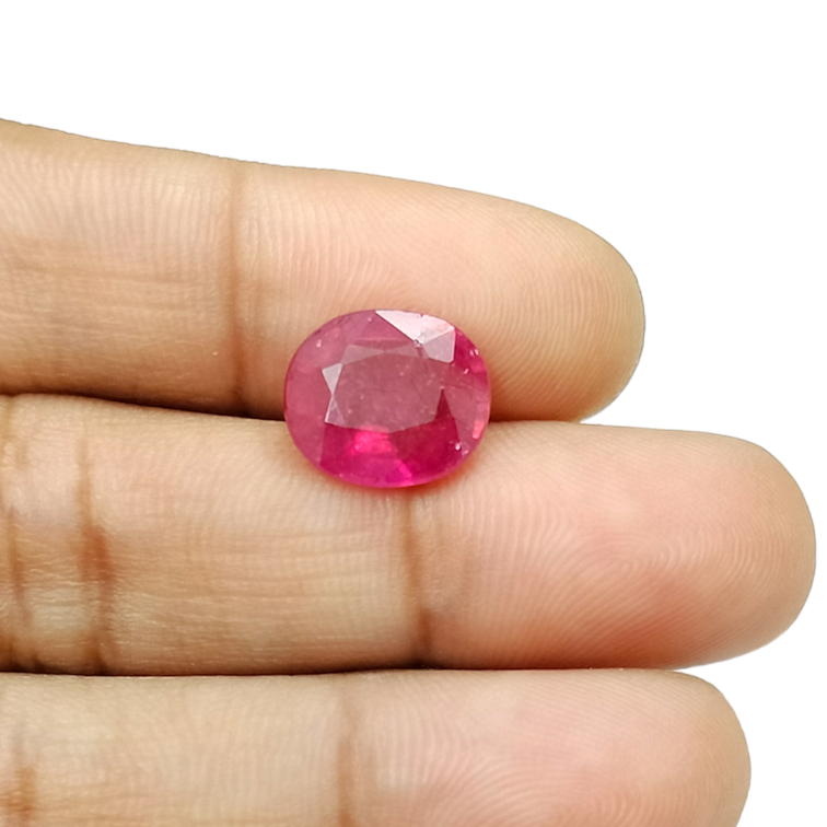Ruby (Manik)-4.65 Carat (5.11 Ratti)-Origin-Bangkok