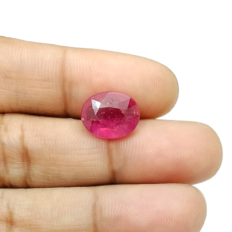 Ruby (Manik)-5.10 Carat (5.60 Ratti)-Origin-Bangkok