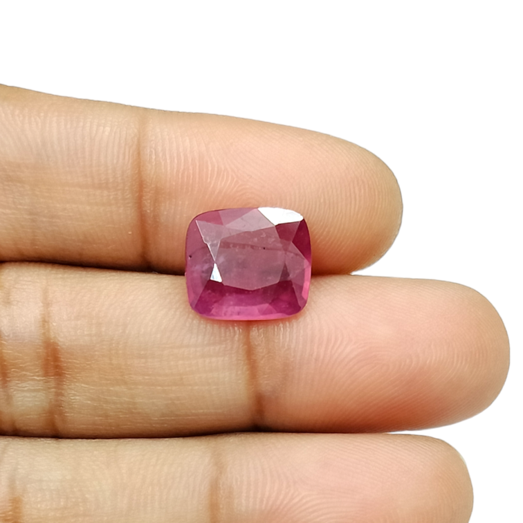 Ruby (Manik)-4.91 Carat (5.40 Ratti)-Origin-Bangkok
