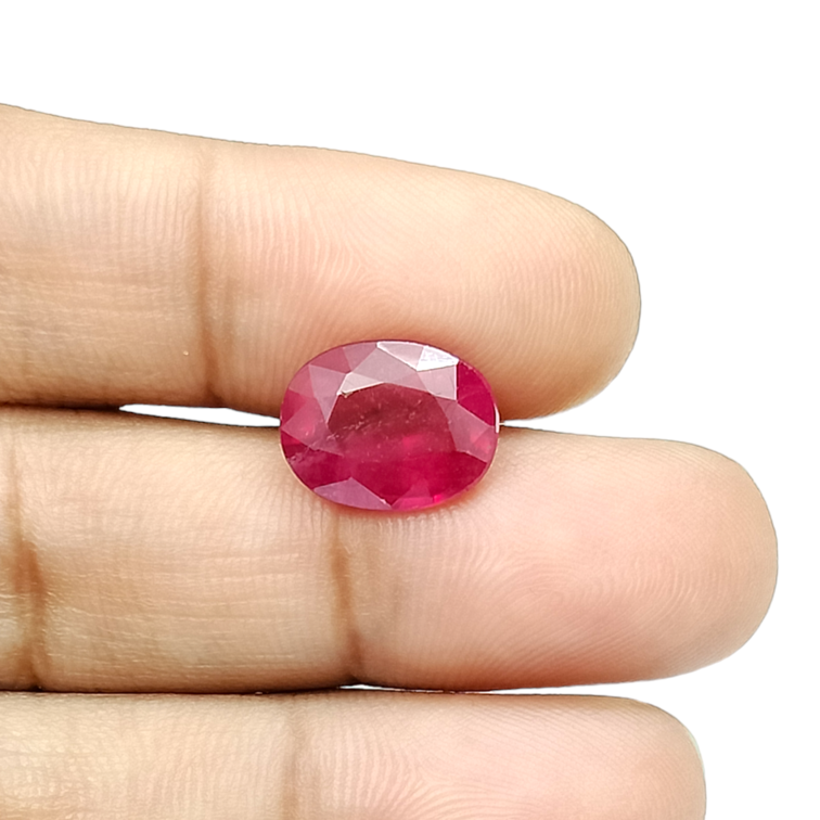 Ruby (Manik)-5.59 Carat (6.14 Ratti)-Origin-Bangkok