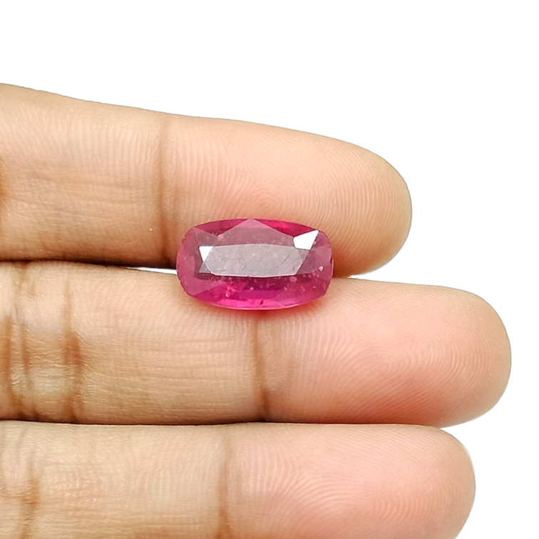 Ruby (Manik)-5.75 Carat (6.31 Ratti)-Origin-Bangkok