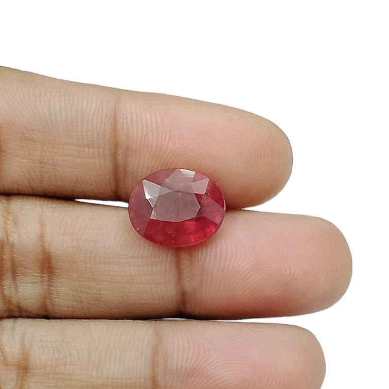 Ruby (Manik)-6.69 Carat (7.35 Ratti)-Origin-Bangkok