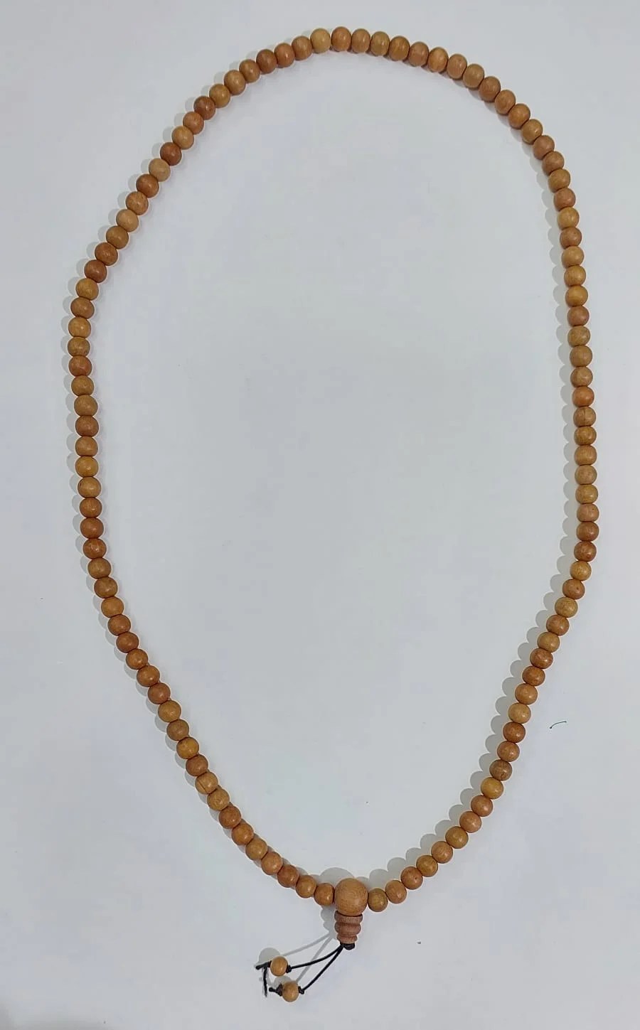 White Chandan Mala Original